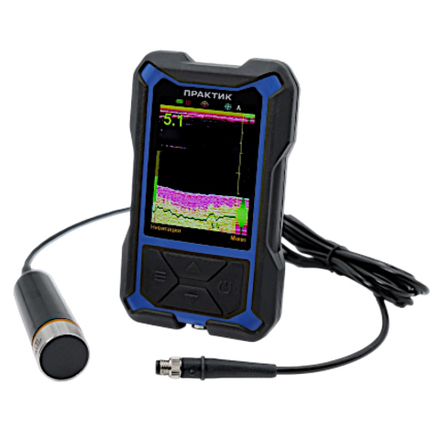 Эхолот Практик 8 Макс 320х240p 3.5" 2луча 12° и 30° (от 0.5м до 70м) 143х86х27мм кабель 2м ( ГП124 )