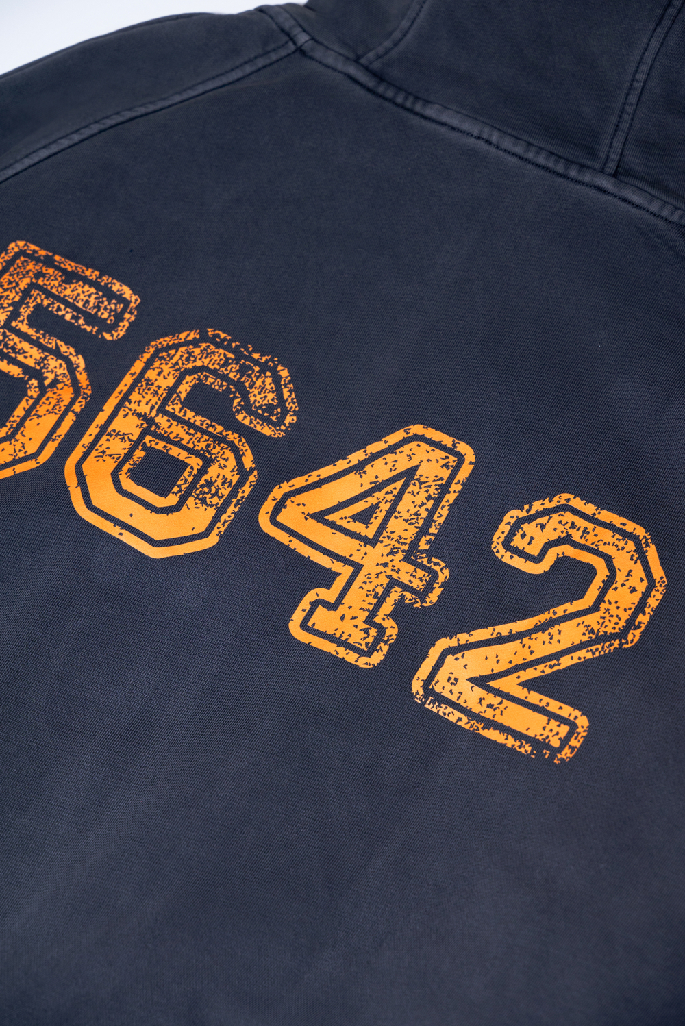 Оверсайз худи на молнии "5642"