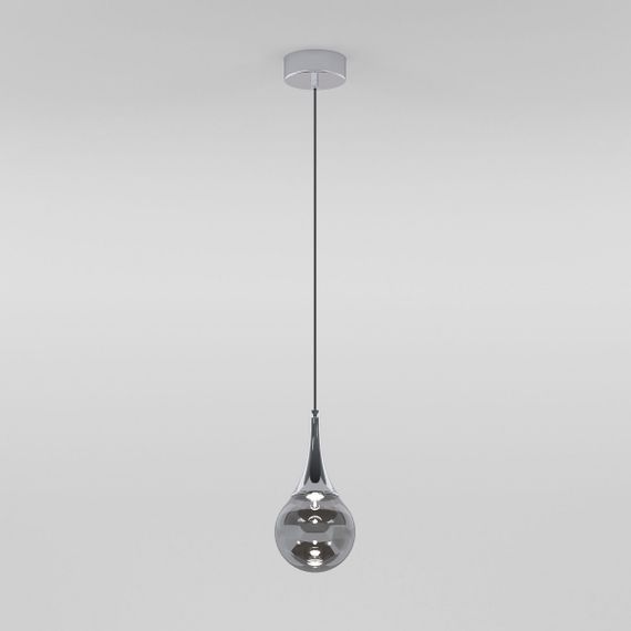 Подвесной светодиодный светильник Eurosvet Adour 50256/1 LED дымчатый