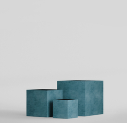 Кашпо, коллекция Color, форма CUBE