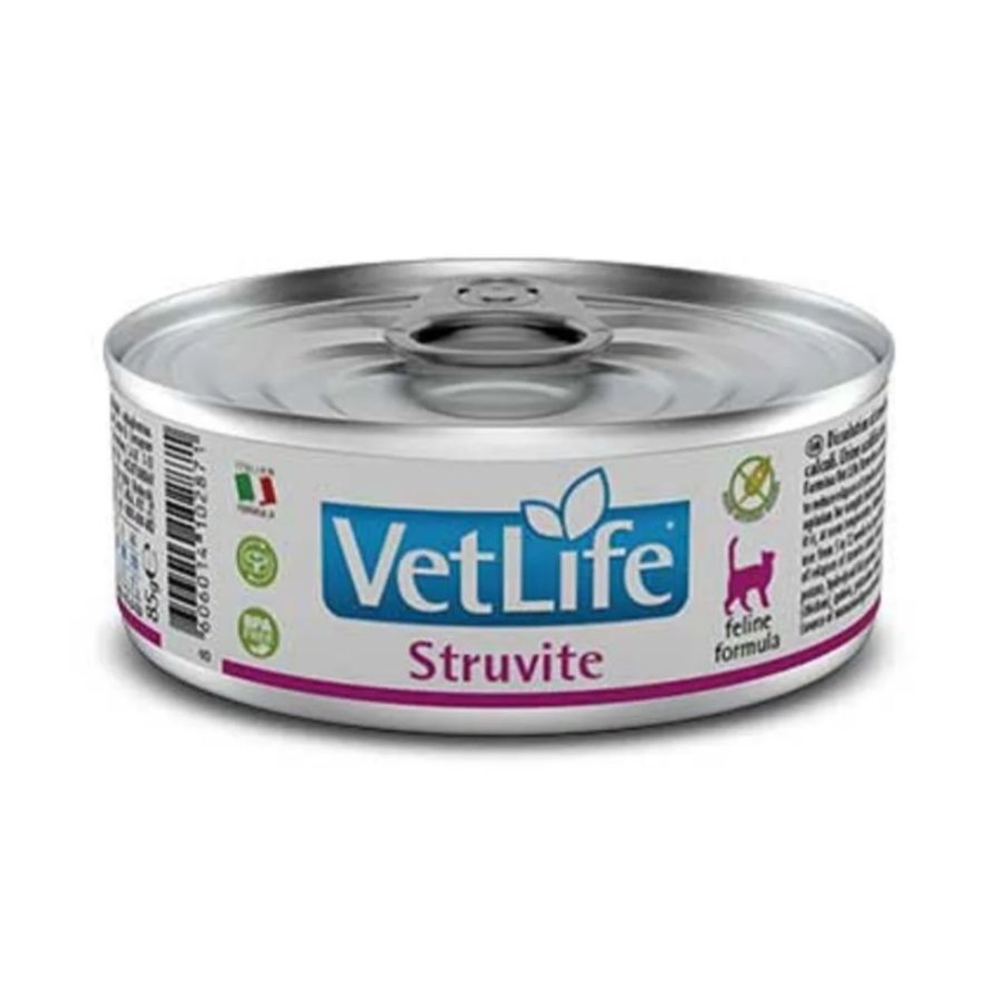 Консервы FARMINA Vet Life Cat Struvite для взрослых кошек для растворения струвитных камней (паштет) - 12х85 гр