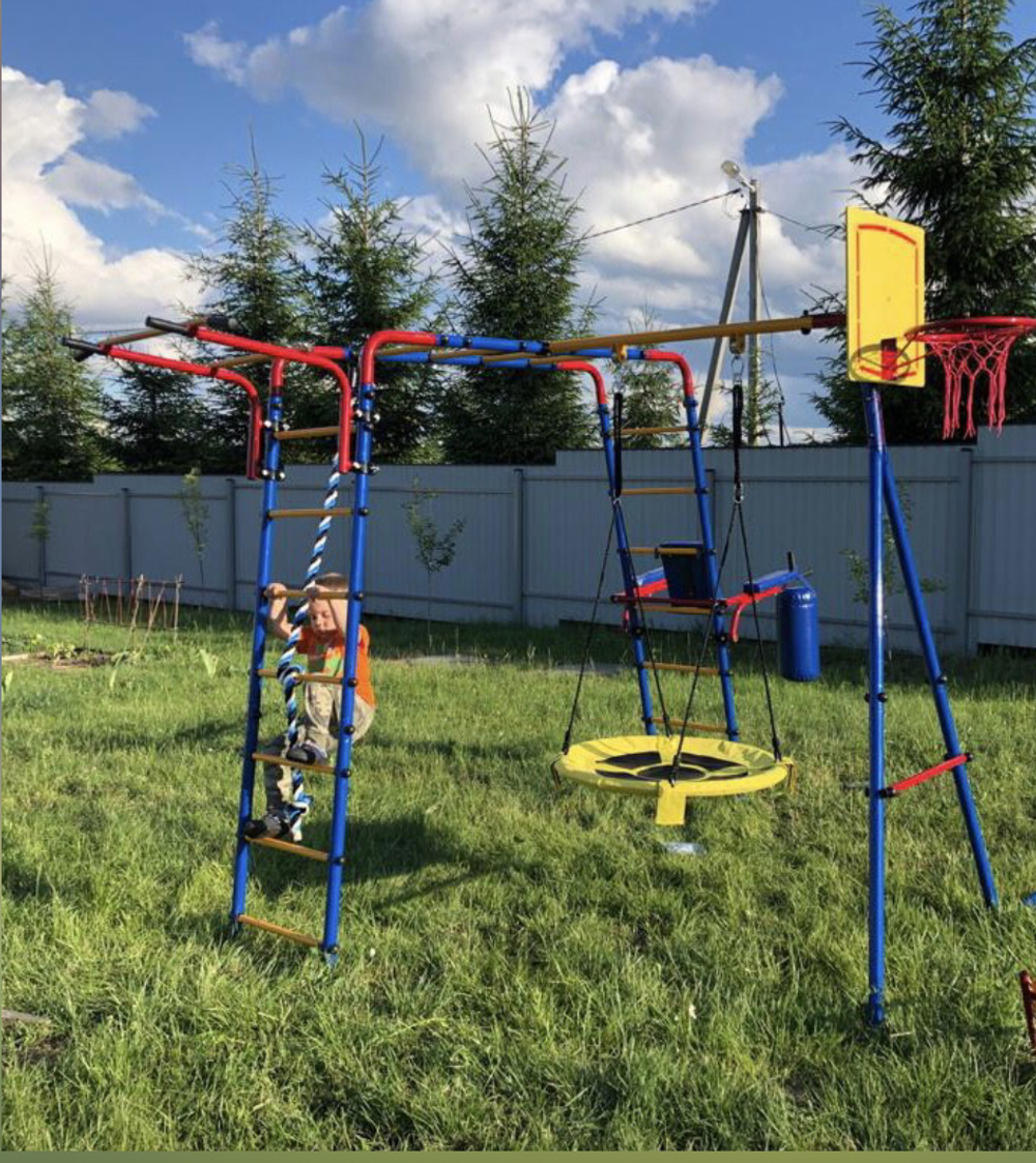 Детский спортивный комплекс для дачи ROMANA Fitness