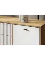 Модульная стенка со шкафом Дуб Золотой 270х41х128