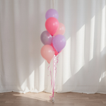 Фонтан шаров "Лавандовые сны"