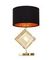 Настольная лампа Lumina Deco Fabi LDT 5529 F.GD+BK