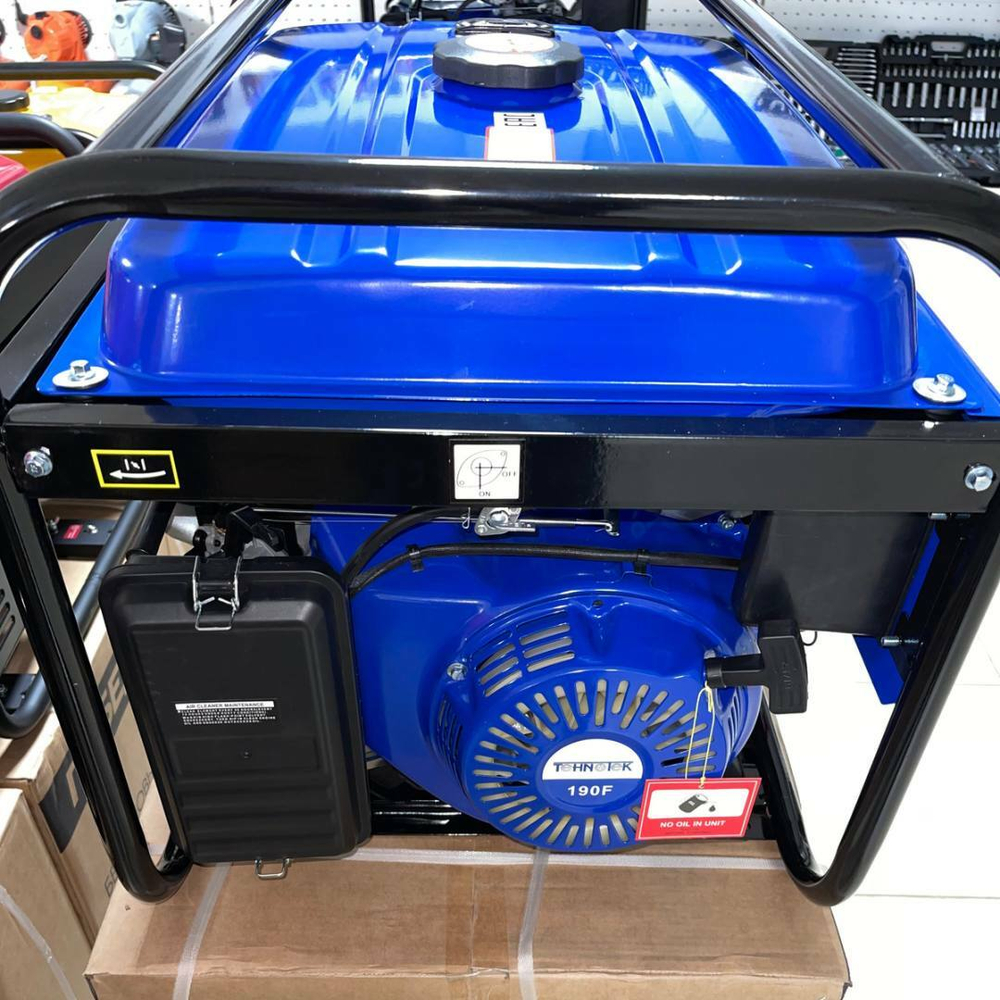 Генератор Tehnotek T 7500Е медная обмотка (без колес)