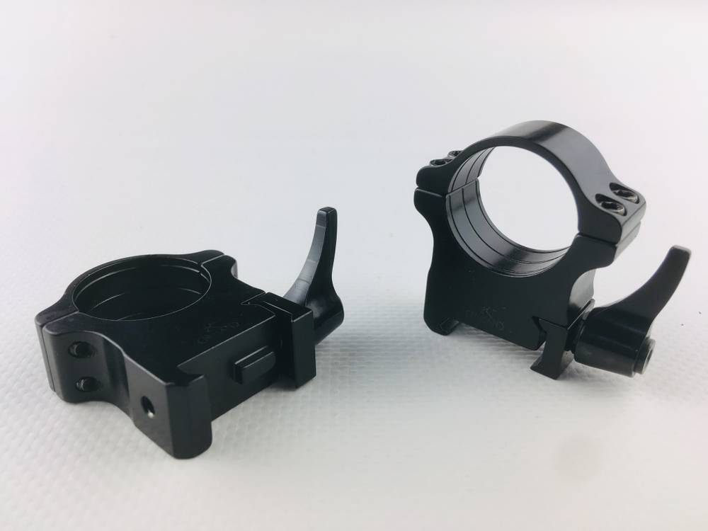 Кольца Rusan быстросъемные Weaver на 25,4мм H14 рычажные  (050-25,4-14-R)