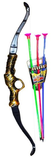 Детский лук со стрелами на присосках в пакете