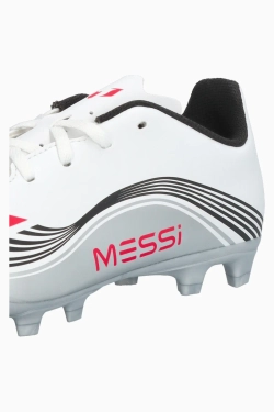 Бутсы adidas F50 Club Messi FG/MG Junior - серебряный