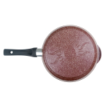 Сковорода алюминий, 26 см, антиприг, Горница, Шоколад, с261аш