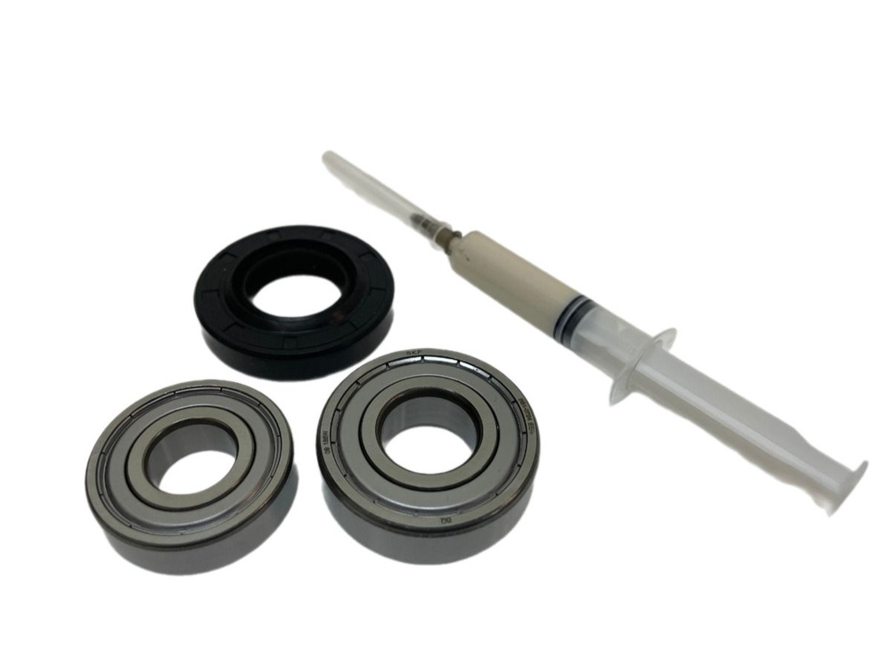 Ремкомплект бака для стиральной машины Miele / SKF 6305-2Z, 6306-2Z, сальник 35*76*10/14 + смазка