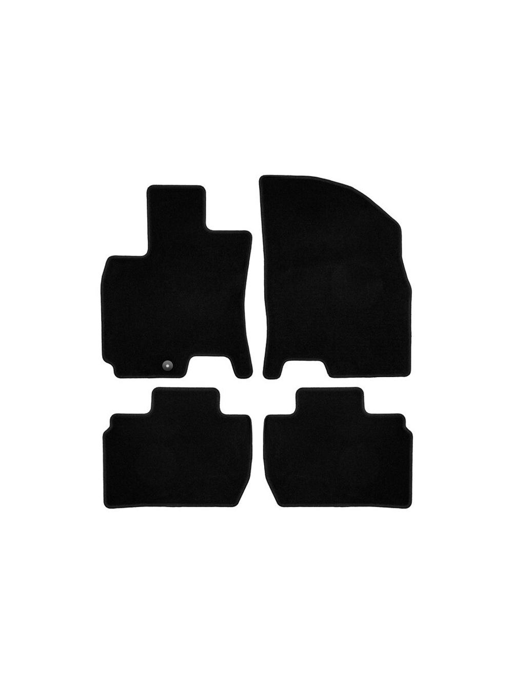 Коврики в салон для BAIC U5 2023-, седан, 4шт (текстиль) KLEVER0112500101200K