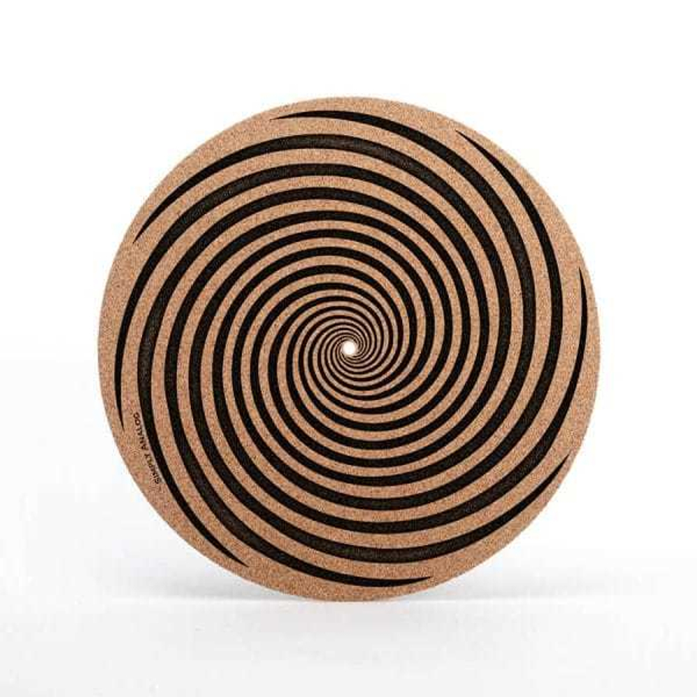 Пробковый Слипмат Для Проигрывателя Виниловых Пластинок (Simply Analog Corc Slip Mat)(Vertigo)
