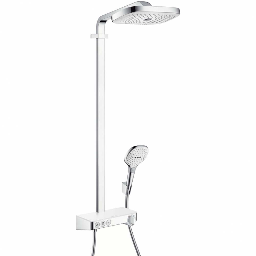 Душевая система Hansgrohe Raindance Select E 27127400 белый хром