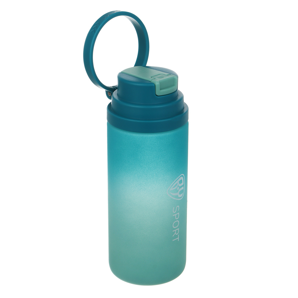 Бутылка для воды тм BY SPORT, 620мл, 20х7,5см, PC, PP, 3 цвета