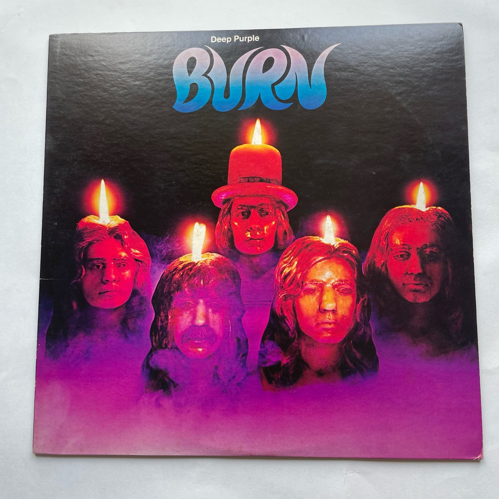 Винтажная виниловая пластинка LP Deep Purple Burn (Япония 1976) (Без Оби)