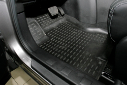 Коврики Standard, в салон для NISSAN X-Trail T31 (II, IIp), 2007-2013, 4 шт. (полиуретан, чёрные) Element.NLC.36.20.210