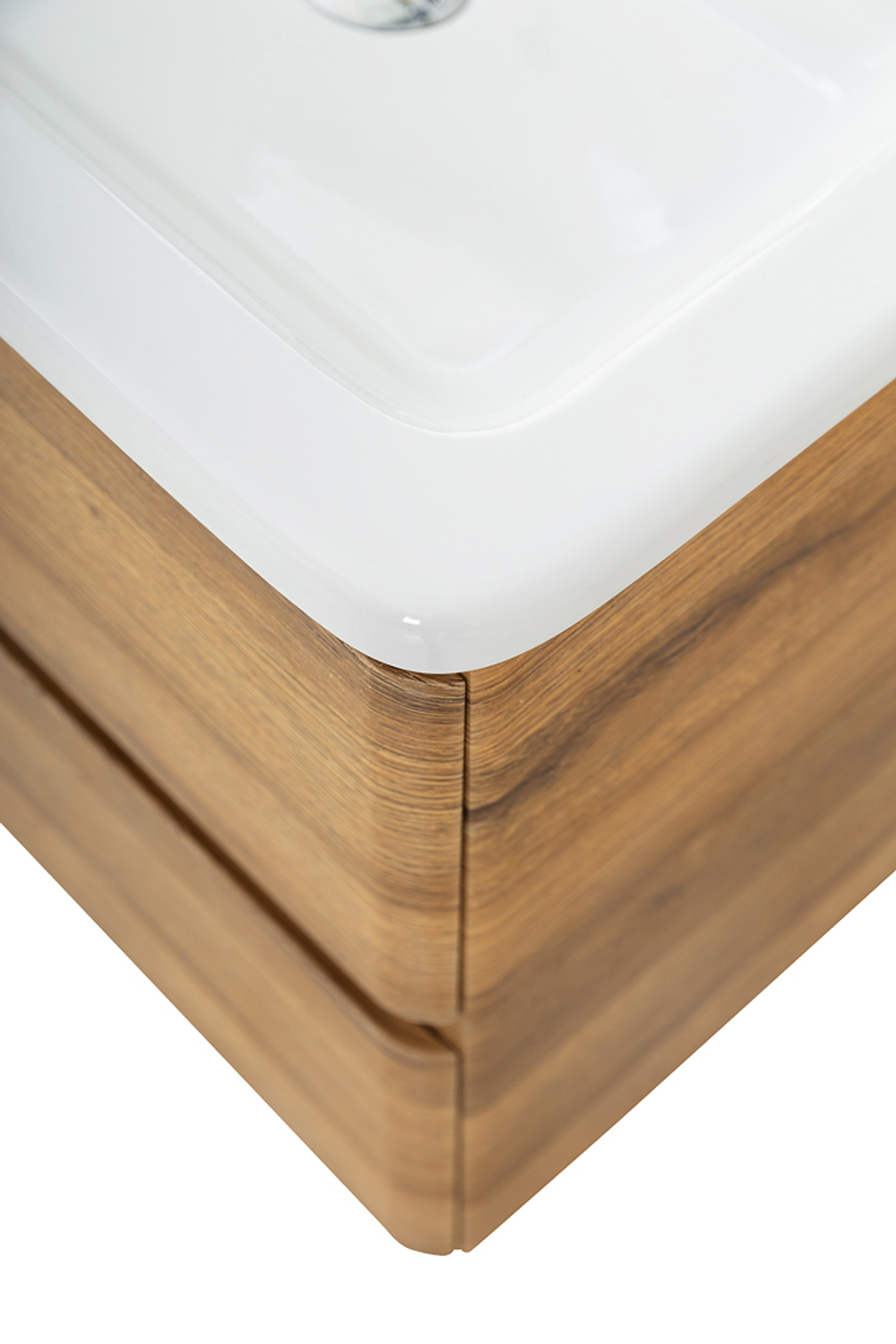 Тумба подвесная с керамической раковиной BelBagno ALBANO-CER-600-2C-SO-RR