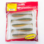 Виброхвост Mottomo Shiner (100мм, 4.4гр), 6шт/уп