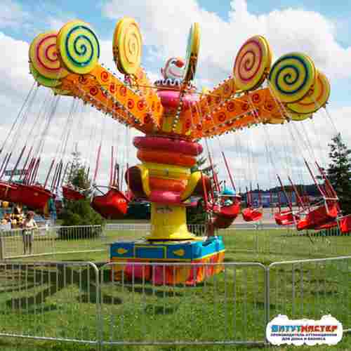 Карусель на цепях «Леденцовые мечты», 24 места, 8×8×4,5 м