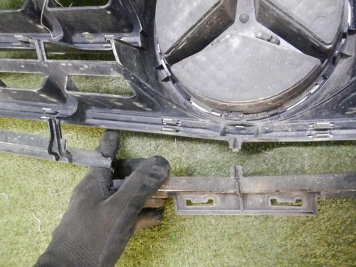 Решетка радиатора Mercedes ML W166 (2011-2015)