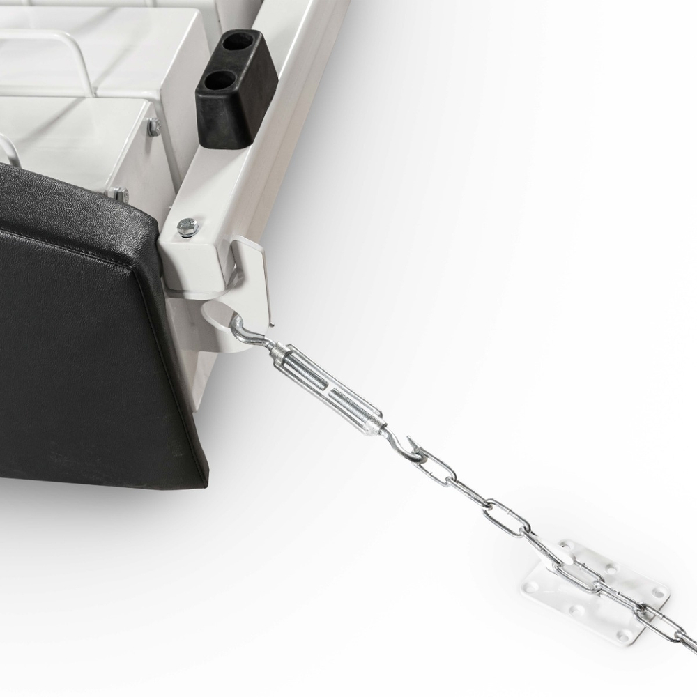 Баскетбольная стойка мобильная складная на пружинах вынос 1,65 м c противовесом ZAVODSPORTA