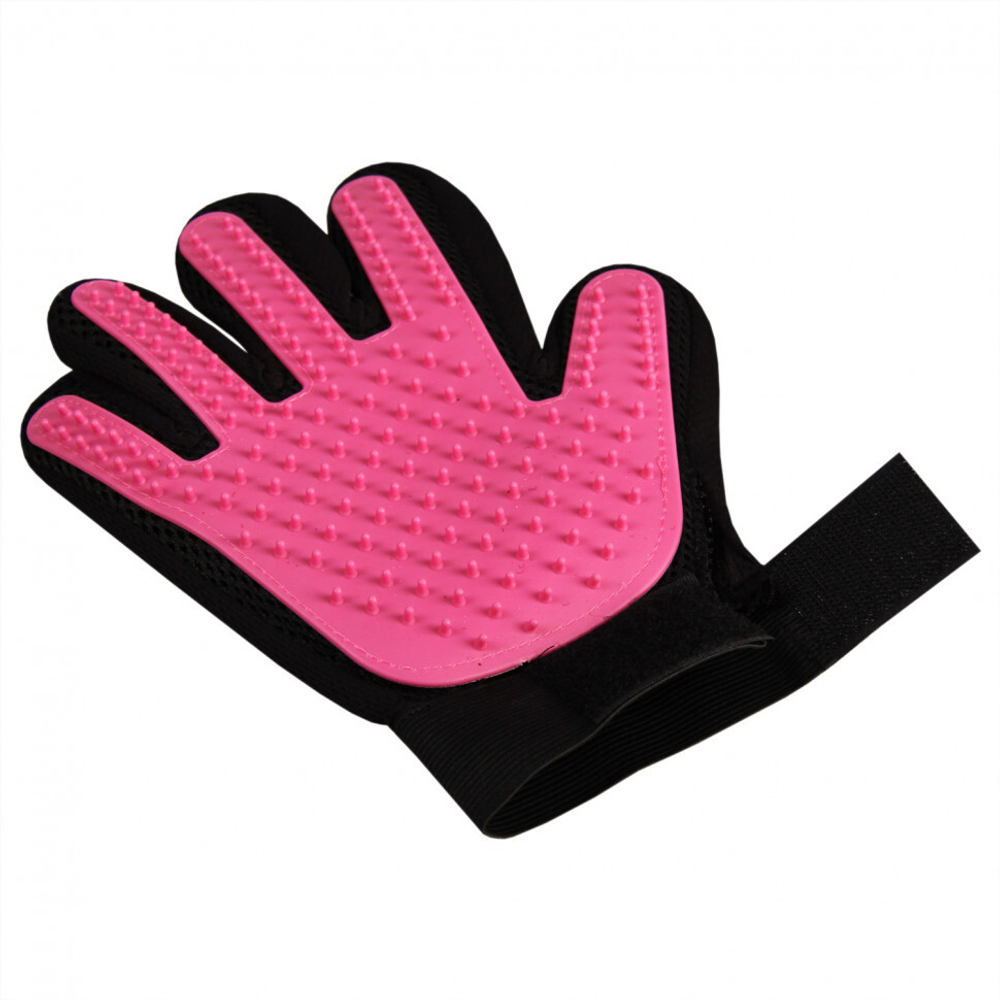 Nunbell пуходёрка перчатка для кошек и собак двухсторонняя