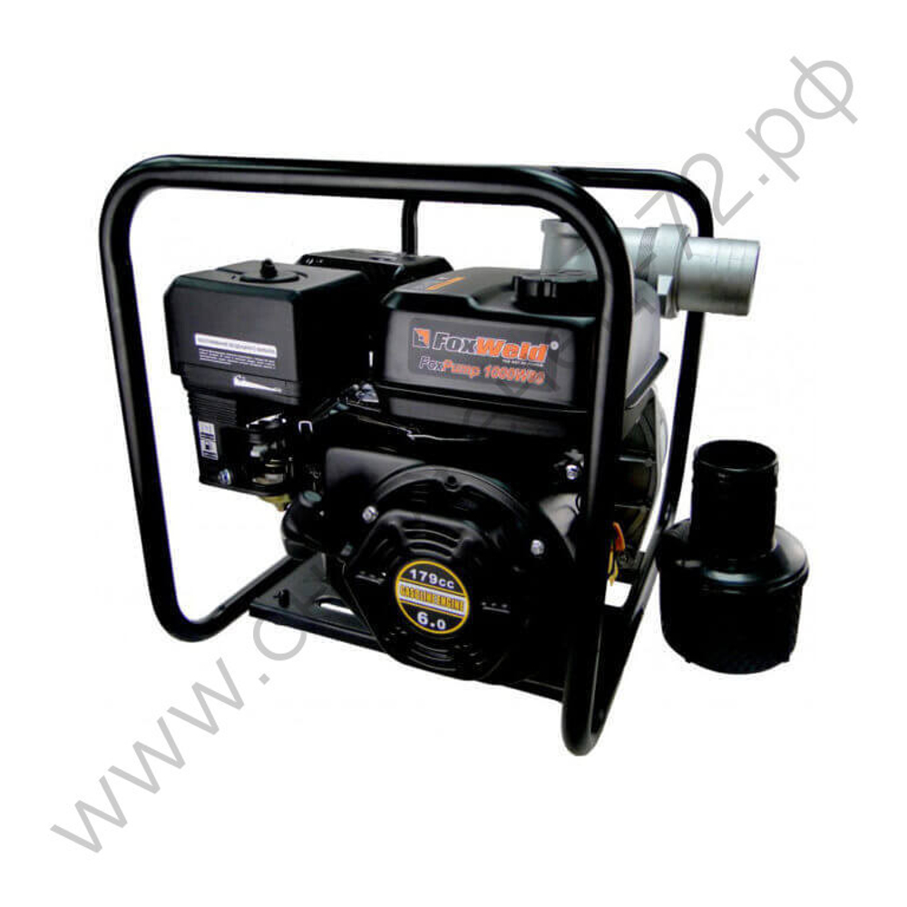 FoxWeld Мотопомпа бензиновая FoxPump G1000-80W (пр-во FoxWeld/КНР)