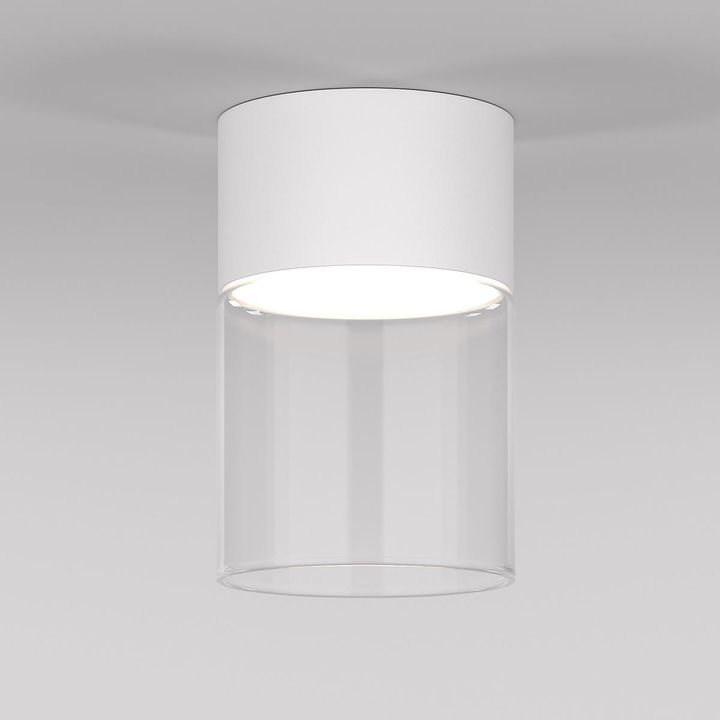 Потолочный светодиодный светильник Elektrostandard Lumen 25047/LED 10W 4000К белый/прозрачный a064710