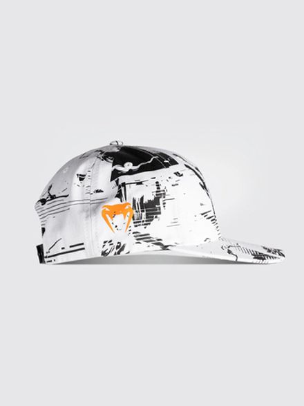 Бейсболка Venum UFC Zenith Fight Week Black/White/Orange