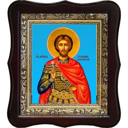 Стефан Галатийский Мученик. Икона на холсте.