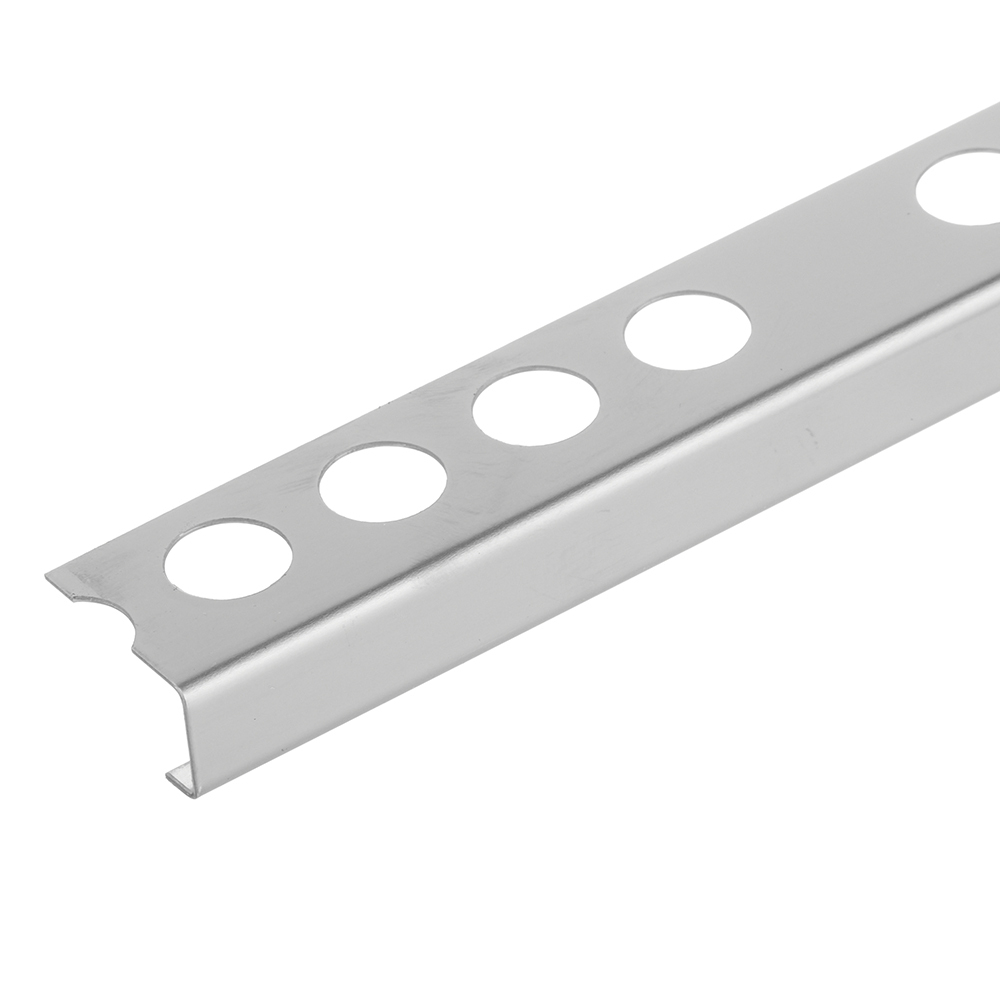 Профиль для кафеля внешний 12мм полированная нержавеющая сталь К 12НСП.2700.001