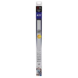 Линейный светодиодный светильник ЭРА LLED-01-04W-6500-W 4Вт 6500K L314мм с выключателем | Бытовые светодиодные линейные светильники