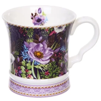 Кружка керамическая 280мл «Цветочный сад» в подарочной коробке