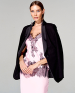 Жакет прямого кроя из премиальной костюмной ткани