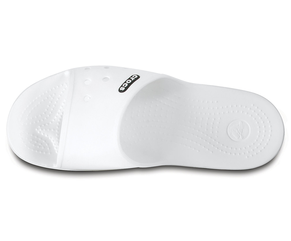 Шлепанцы Crocs Crocband II Slide Белые