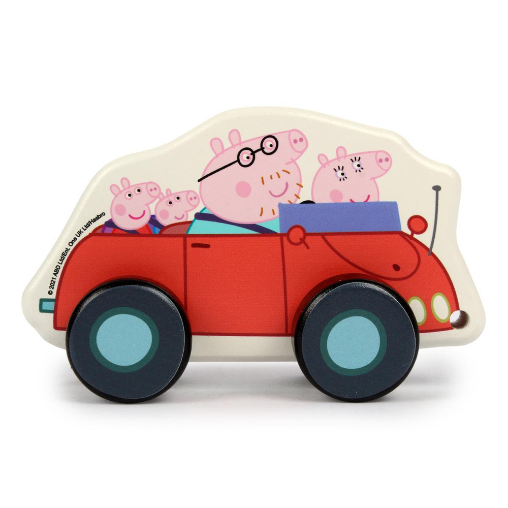 Каталка "Пеппа" 12см Свинка Пеппа пакет PP-18 (Буратино)