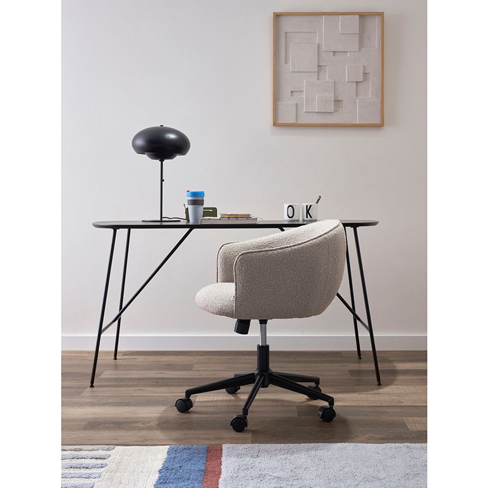 Кресло Paal, букле, серое