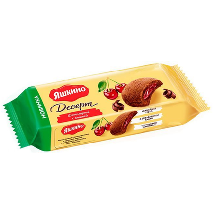 Десерт Яшкино с вишневой начинкой 165 гр
