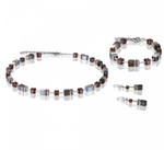 Серьги Coeur de Lion Brown 4017/20-1100