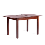 Стол MOSS раздвижной  бук, мдф, 110+30 x 68 x 75 см, Cappuchino