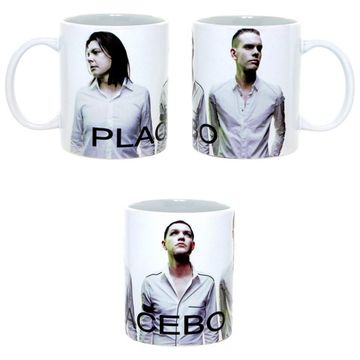 Кружка Placebo группа на белом фоне (163)