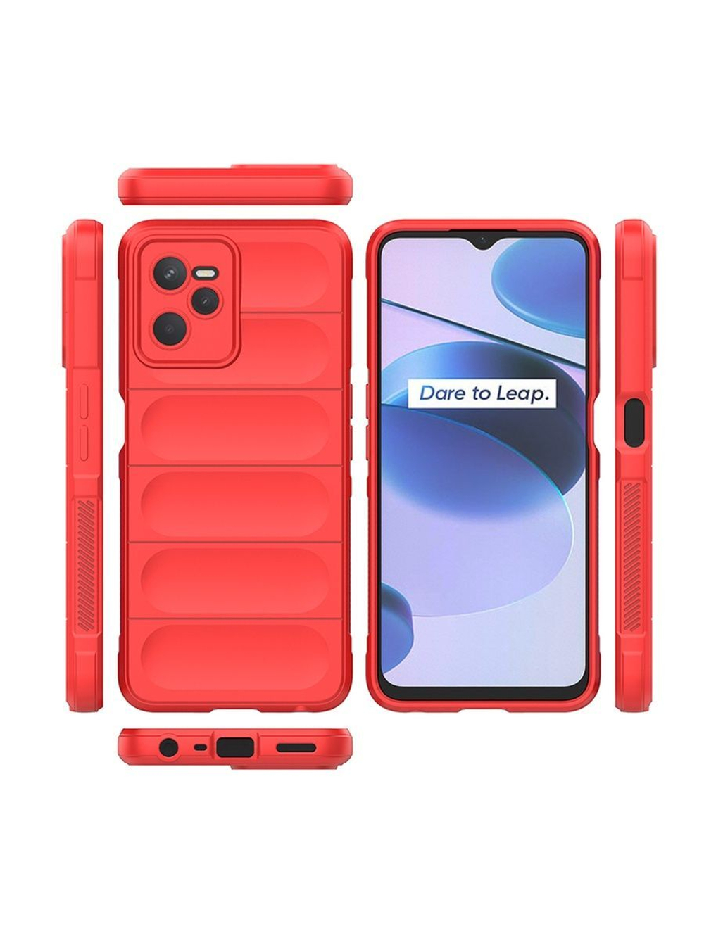 Противоударный чехол Flexible Case для Realme C35