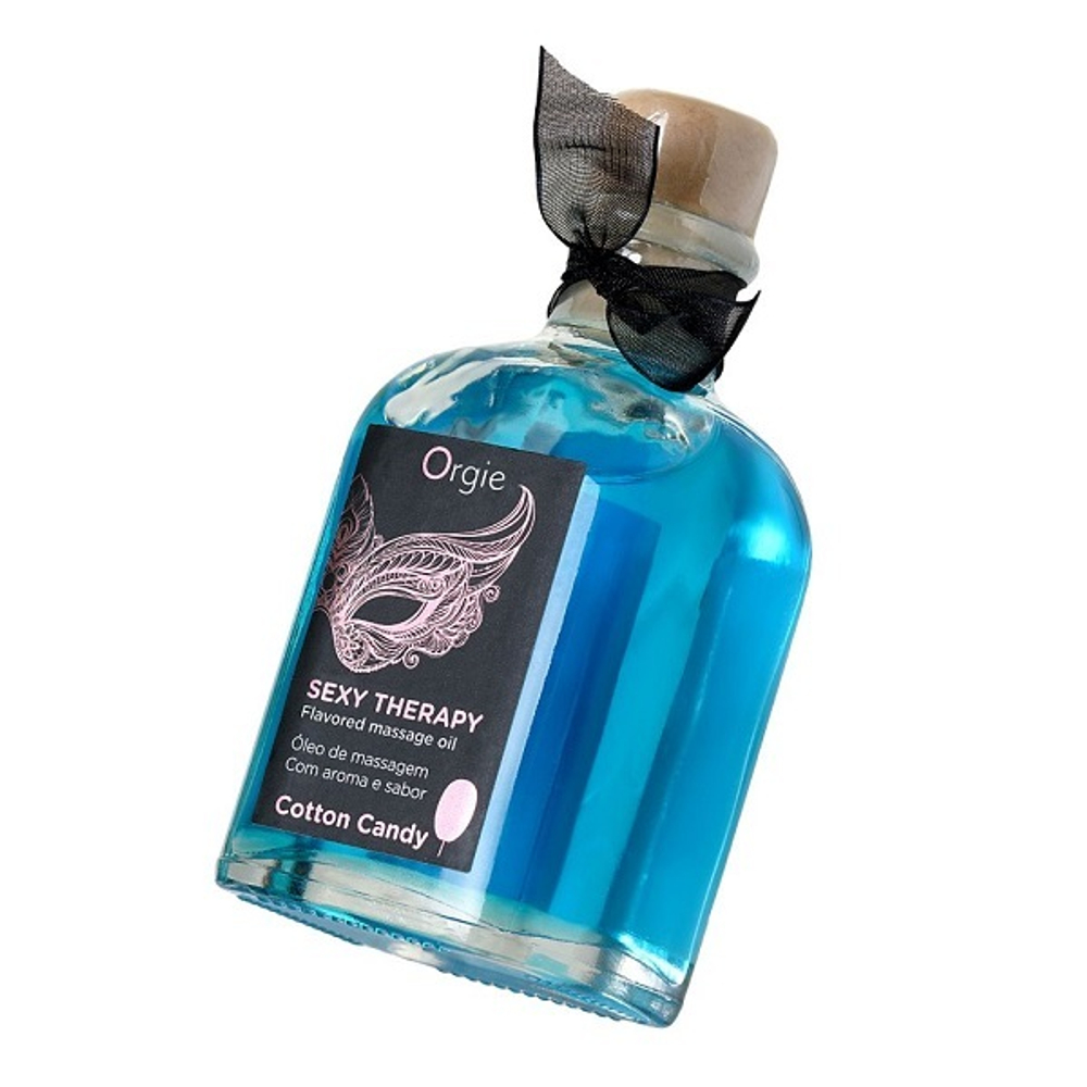Массажное масло со вкусом сахарной ваты Orgie Lips Massage