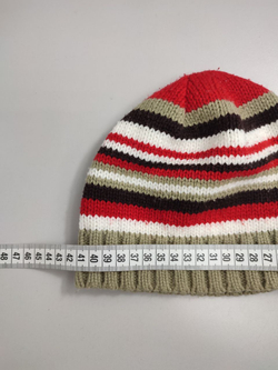 Шапка демисезонная в полоску