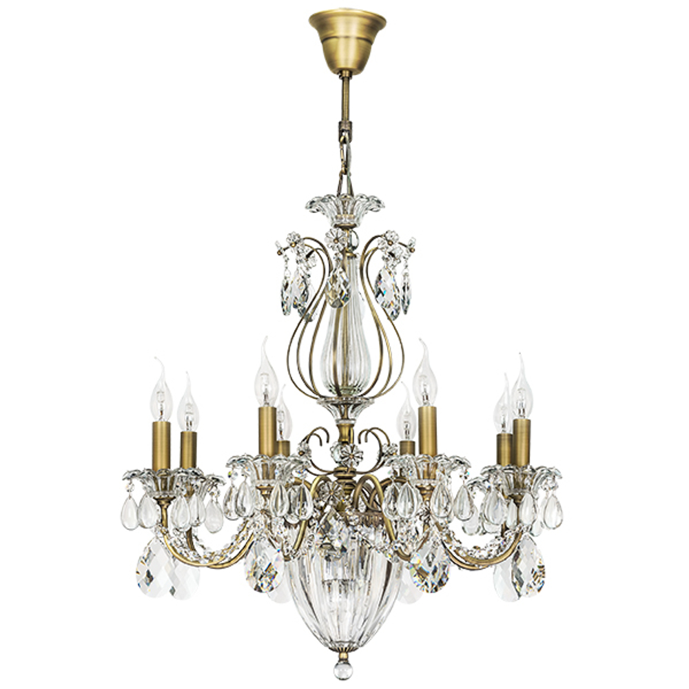 790111 Люстра SCHON 11х60W E14 Бронза