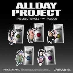 Альбом ALLDAY PROJECT - FAMOUS The Debut Single CARTOON 5 Version SET