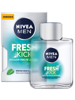 Nivea Men Лосьон после бритья Fresh Kick, приятная свежесть с мятой, 100 мл