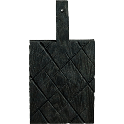 Доска для подачи прямоугольная с ручкой; дуб; H=3;L=32/22,B=170=cм