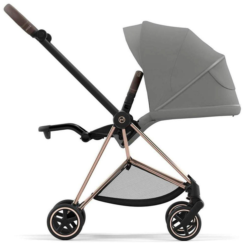 Прогулочная коляска Cybex Mios III Rosegold complete Mirage Grey